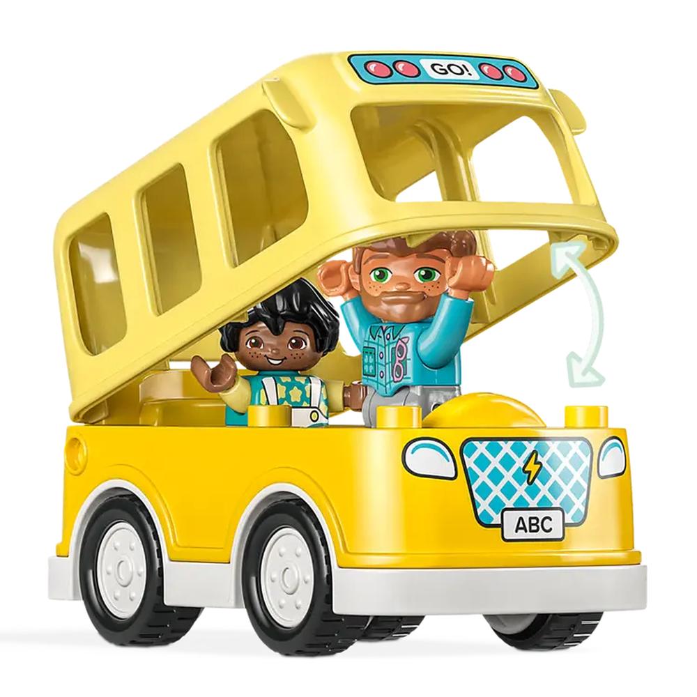Foto 4 pulgar | Set de Juego Lego Duplo Paseo en Autobús 10988