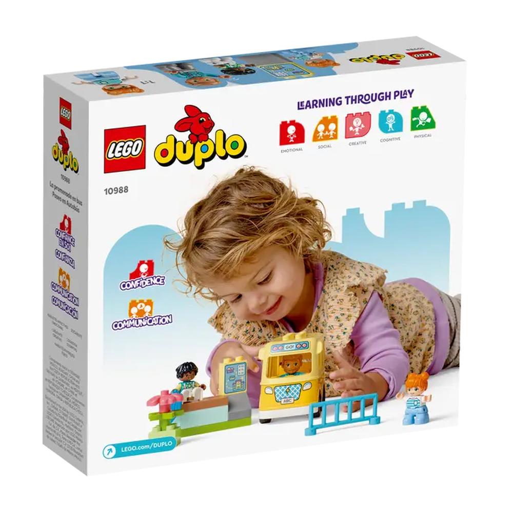 Foto 6 pulgar | Set de Juego Lego Duplo Paseo en Autobús 10988