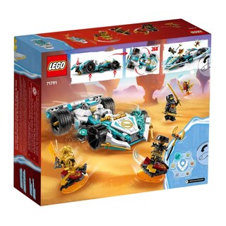 Foto 5 | Lego Ninjago Zane Dragon Power: Deportivo de Competición Spinjitzu 71791