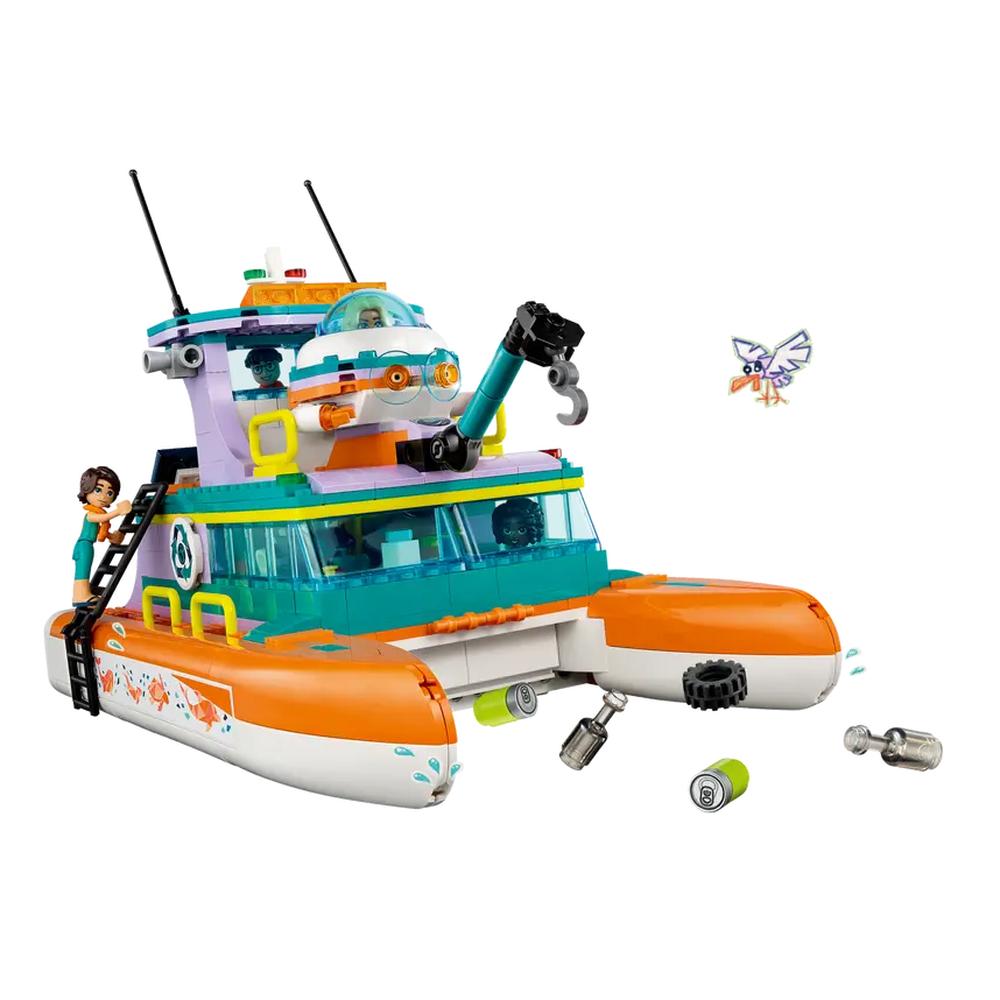 Foto 4 pulgar | Set de Juego Lego Friends Barco de Rescate Marítimo 41734