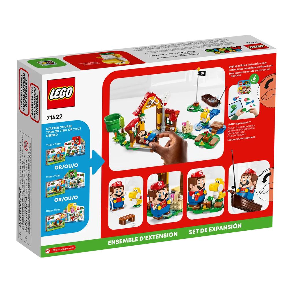 Foto 4 pulgar | Lego Super Mario Set de Expansión: Pícnic En Casa de Mario 71422
