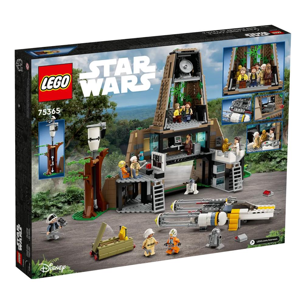 Lego Star Wars Una Nueva Esperanza: Base Rebelde De Yavin 4 75365