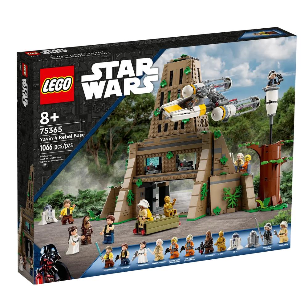 Foto 5 | Lego Star Wars Una Nueva Esperanza: Base Rebelde De Yavin 4 75365