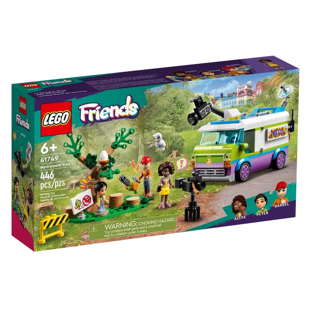 Set de Juego Lego Friends Unidad Movil De Noticias 41749