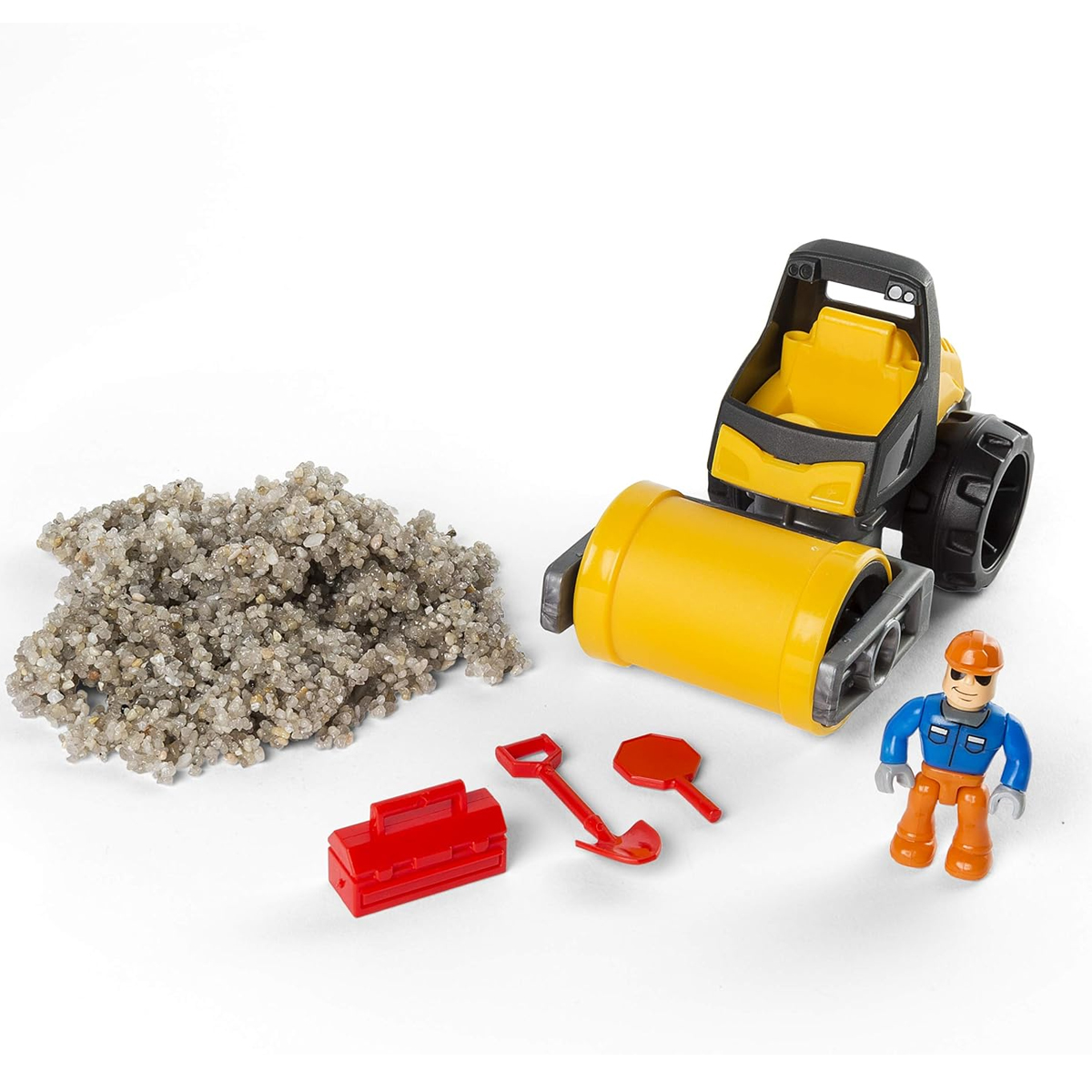 Juego de Construcción Aplanadora Kinetic Rock Spin Master