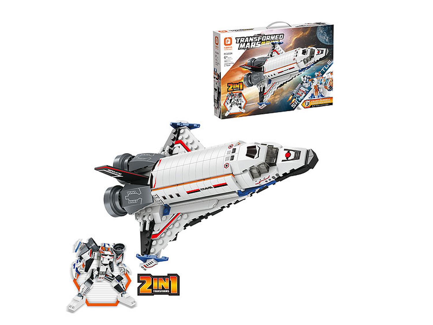 Kit de Construcción de Nave Espacial 2 en 1 Didacti Juegos 363 Piezas $399