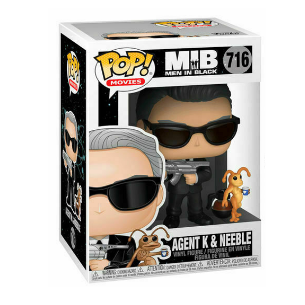 Foto 2 pulgar | Funko Pop Agent K & Neeble 716 Hombres de Negro