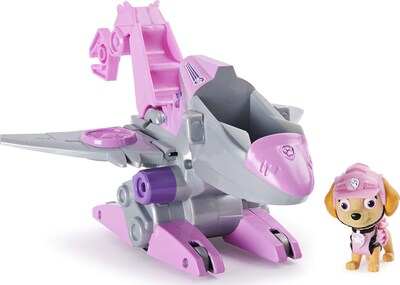 Foto 1 | Vehículo Skye Rev Up De Dino Rescue de PAW Patrol con Figura de Dinosaurio