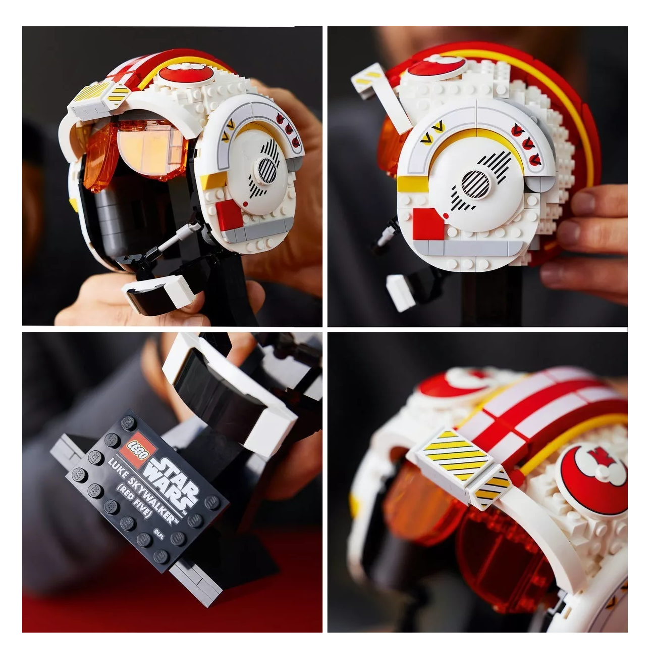 Foto 4 pulgar | Kit Lego Star Wars Casco De Luke Skywalker 75327, 675 Piezas