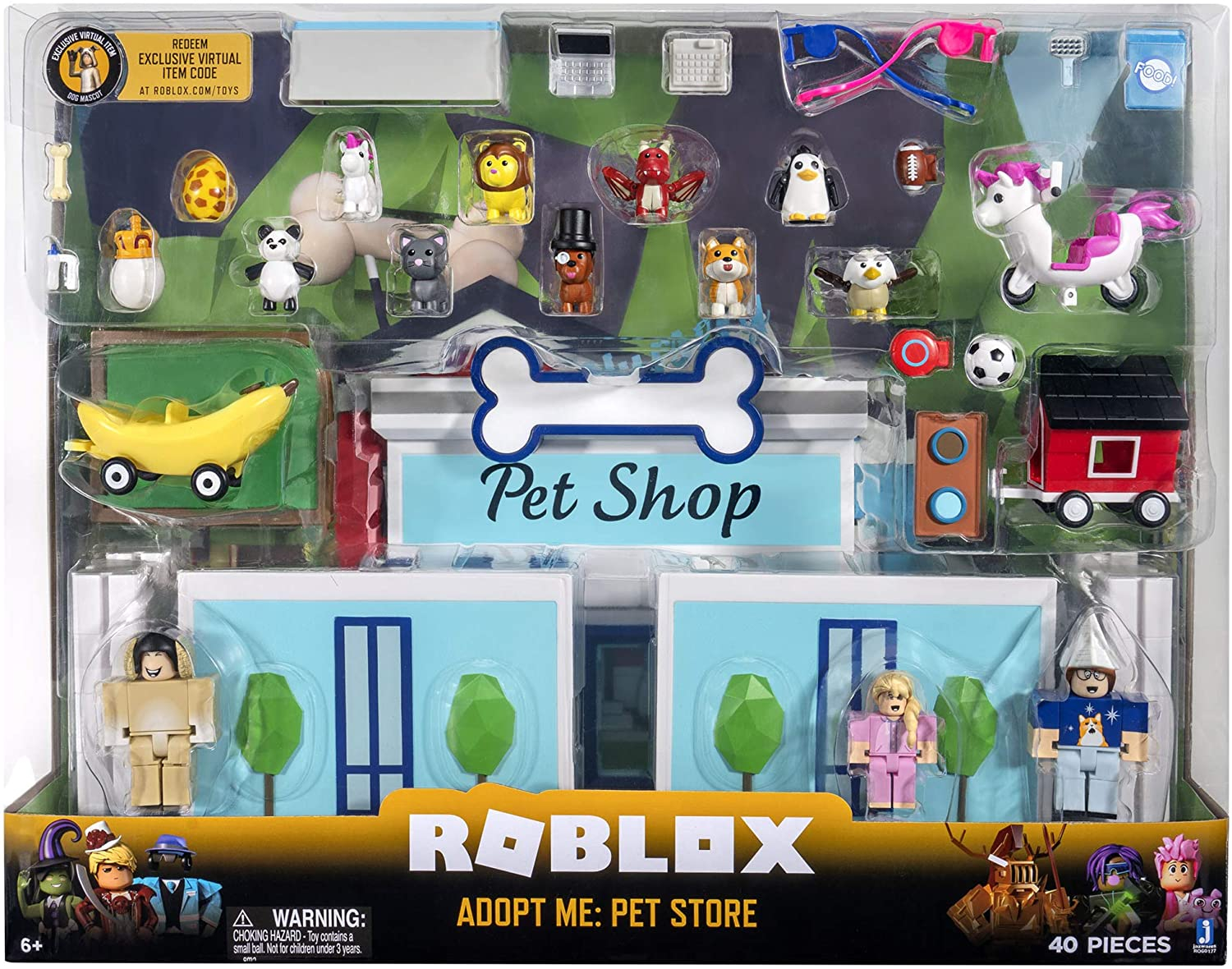 Foto 2 | Venta Internacional - Set de Juego Deluxe de Roblox Celebrity Collection: Adopt Me de DreamCraft