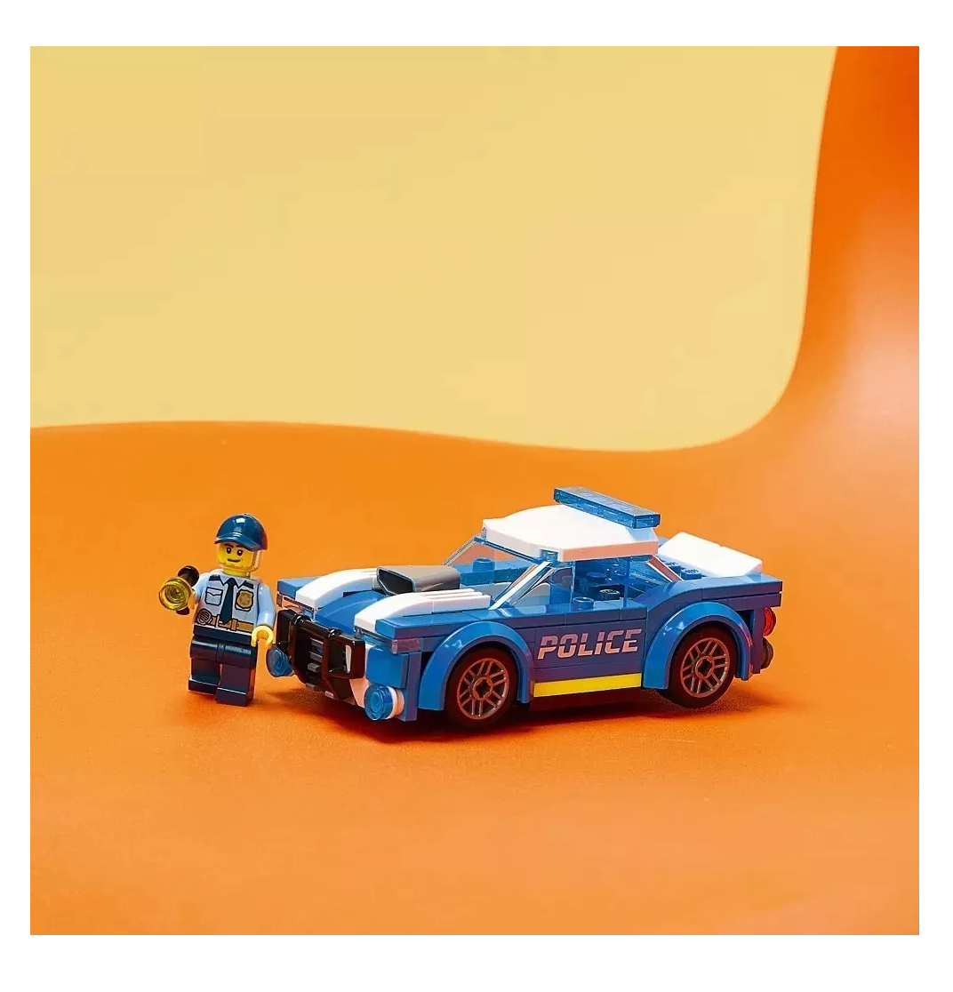 Foto 6 pulgar | Kit de Construcción Lego Auto de Policía Juguete de 5 Años Azul