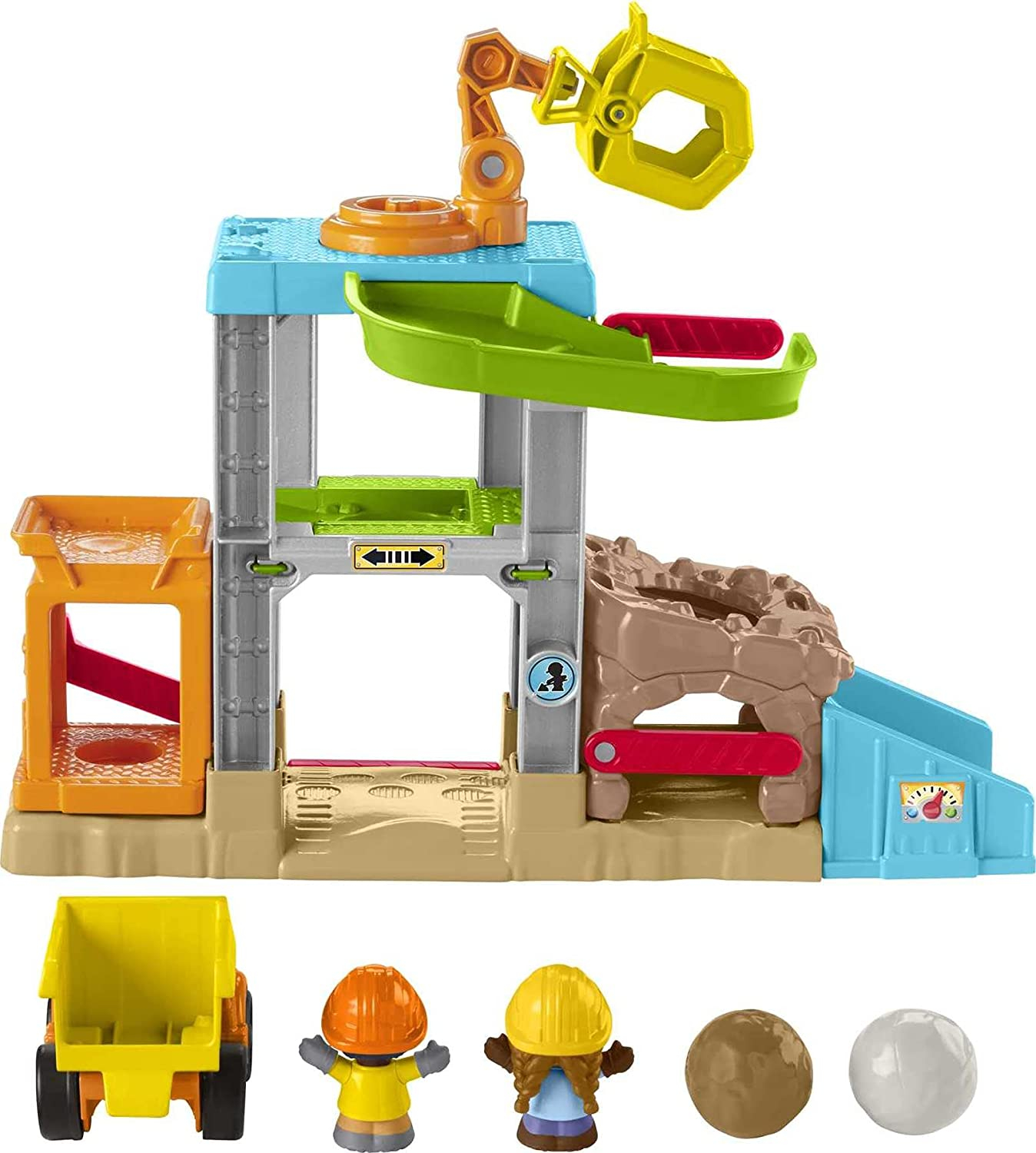 Foto 2 pulgar | Venta Internacional - Set de Juego Musical Fisher-Price Load Up 'n Learn Construction Site