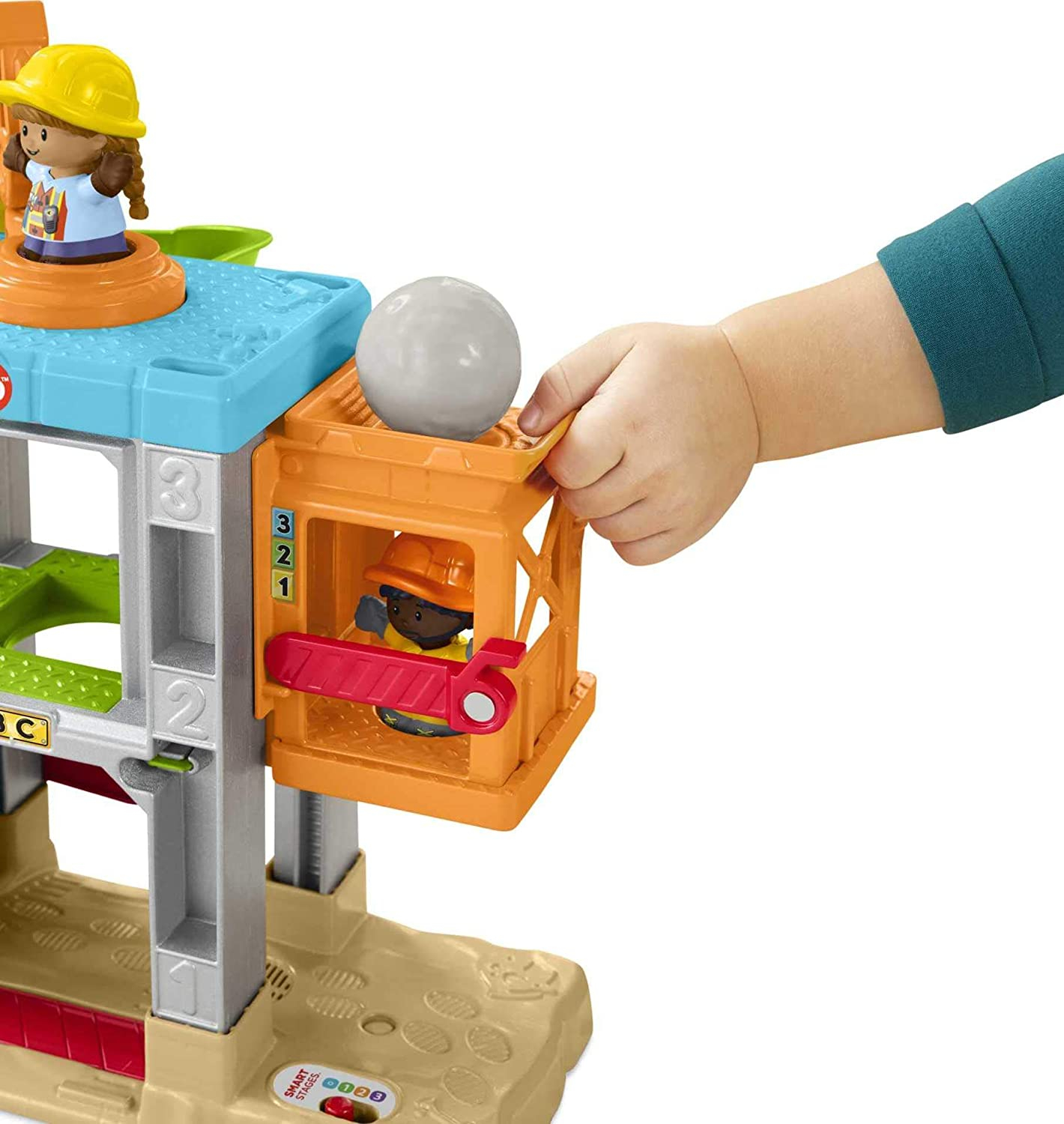 Foto 9 pulgar | Venta Internacional - Set de Juego Musical Fisher-Price Load Up 'n Learn Construction Site