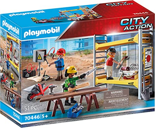 Foto 1 | Venta Internacional - Set de Andamios Playmobil con Figuras