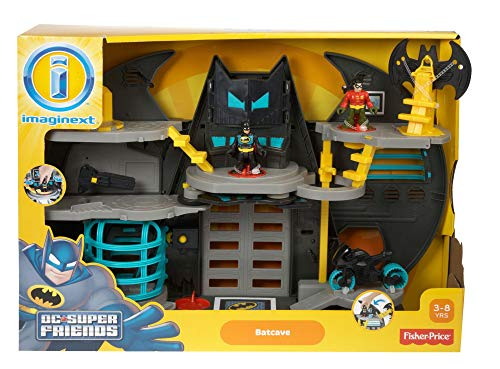 Foto 7 | Venta Internacional - Set De Juego Imaginext Super Friends Batcave De Toy Fisher-price