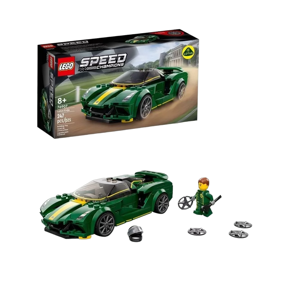 Kit de Construcción Lego Speed Champions Piezas 247 Verde