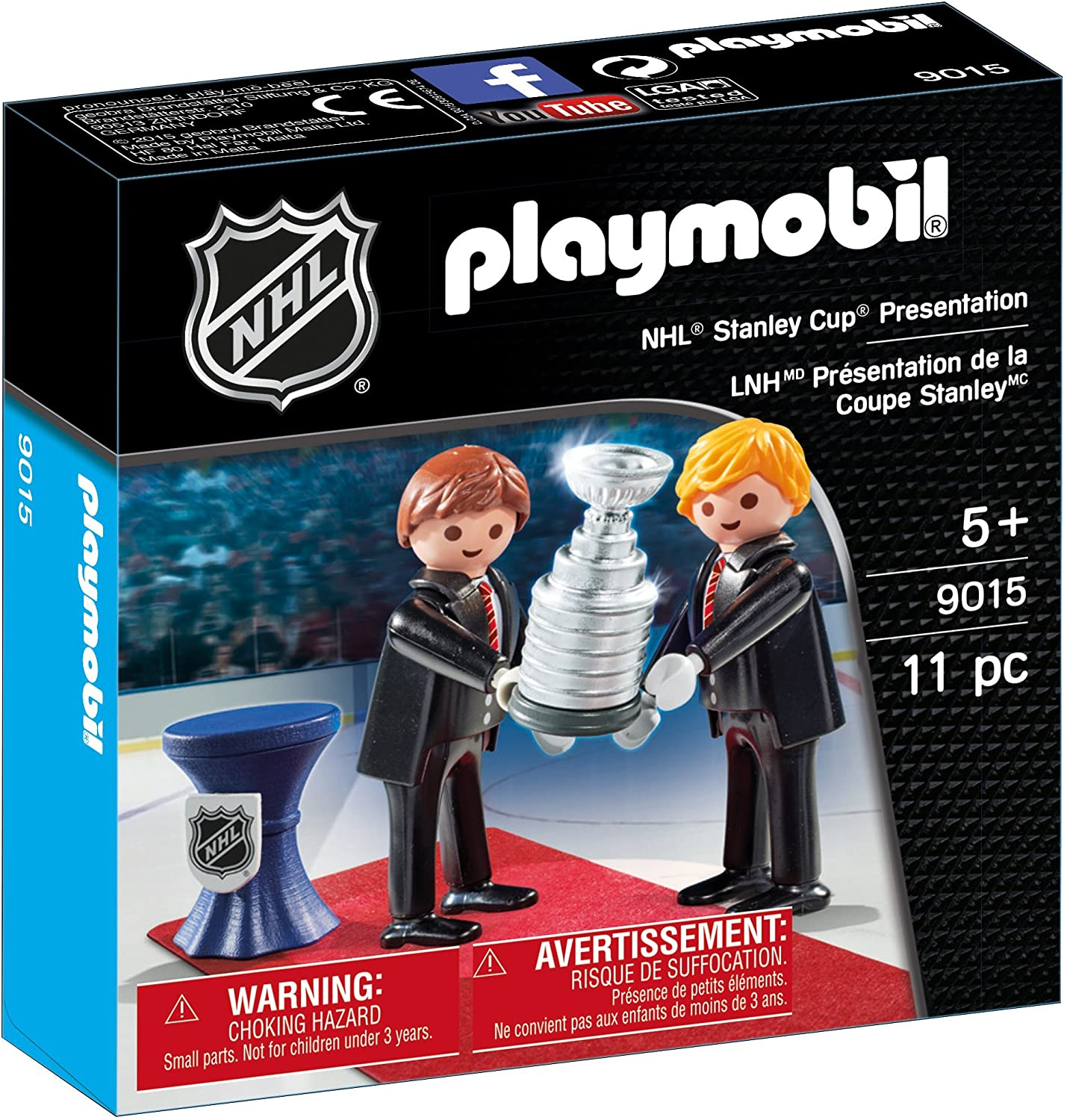 Venta Internacional - Set de Presentación de la Copa Stanley Nhl Playmobi