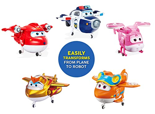 Foto 3 pulgar | Venta Internacional - Juego de Transformadores Super Wings 5 Piezas