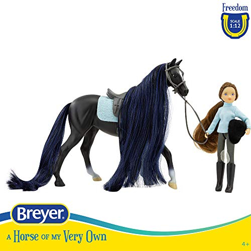 Foto 4 pulgar | Venta Internacional - Set De Jinete Inglés Y Caballo Breyer Horses Freedom Series