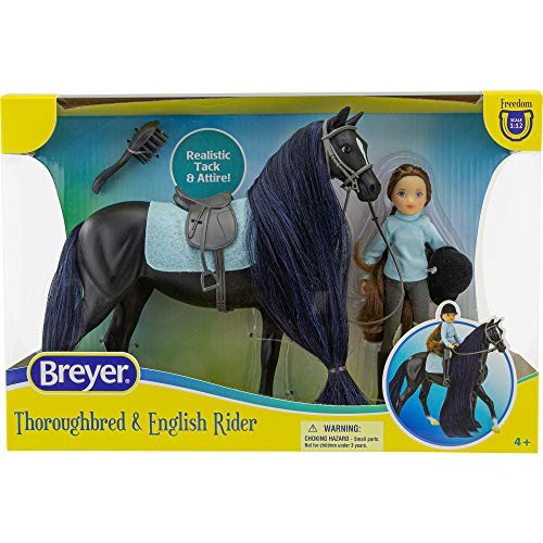 Foto 5 pulgar | Venta Internacional - Set De Jinete Inglés Y Caballo Breyer Horses Freedom Series