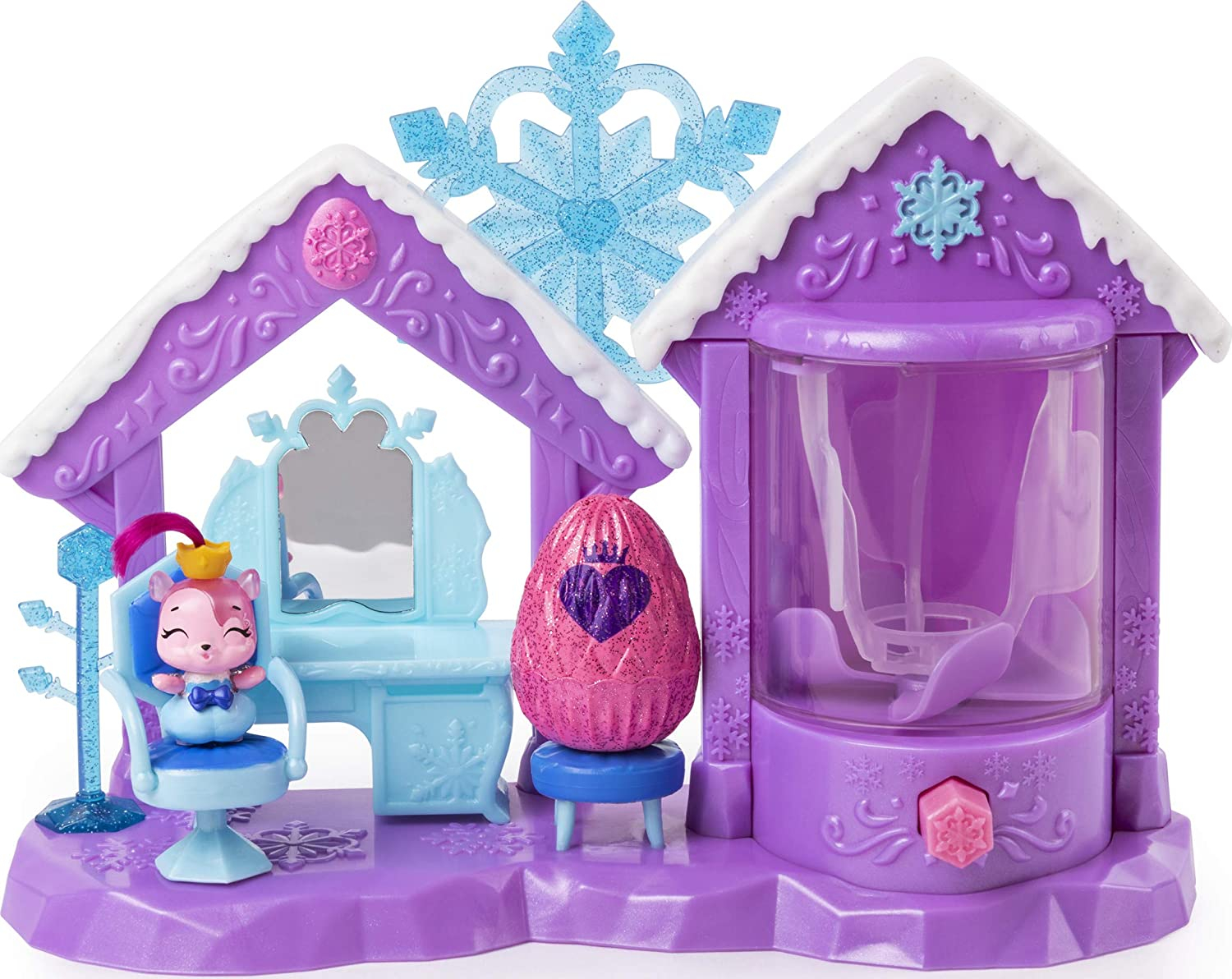 Venta Internacional - Playset Hatchimals Colleggtibles Glitter Salón