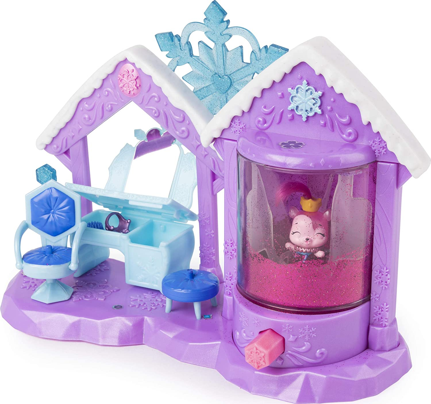 Foto 7 pulgar | Venta Internacional - Playset Hatchimals Colleggtibles Glitter Salón