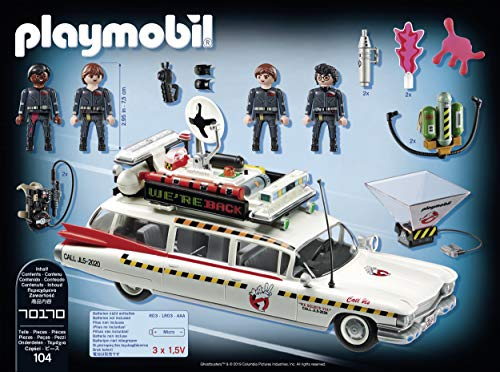 Foto 5 pulgar | Venta Internacional - Juguete Playmobil Ghostbusters Figuras De Los Cazafantasmas