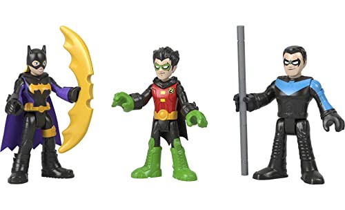 Foto 4 pulgar | Venta Internacional - La Familia Batman Fisher-Price Imaginext DC Super Friends 12 Piezas