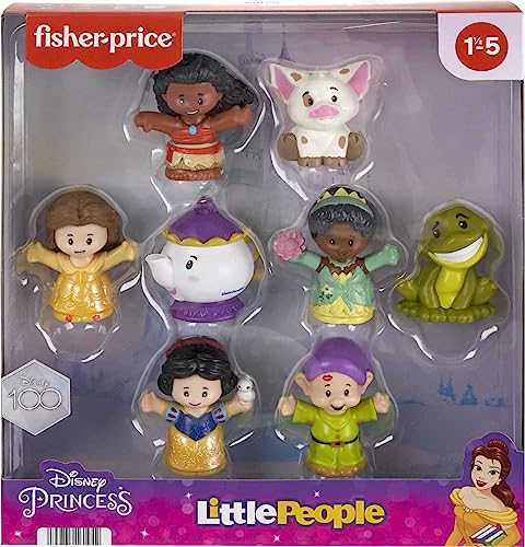 Foto 7 pulgar | Venta Internacional - Paquete de Figuras Fisher-Price Little People Disney Princess 8 Piezas