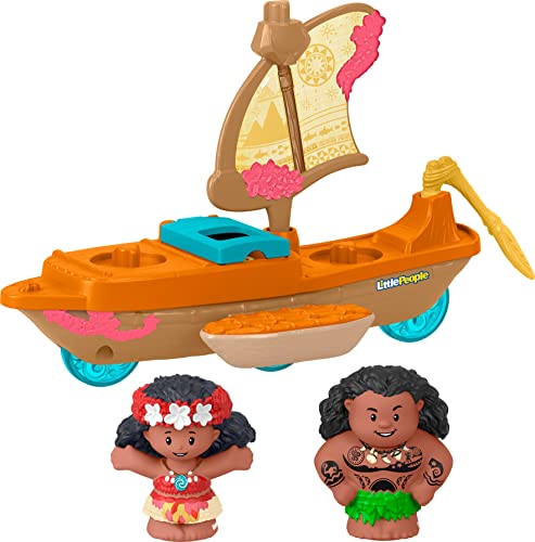 Foto 2 pulgar | Venta Internacional - Figuras Moana Disney Fisher-Price Little People 3 Piezas