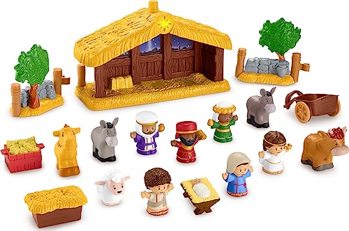 Venta Internacional - Set de Belén Fisher-Price Little People con 12 Figuras