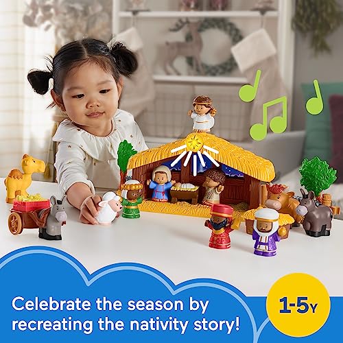 Foto 3 pulgar | Venta Internacional - Set de Belén Fisher-Price Little People con 12 Figuras