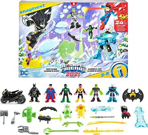 Foto 1 | Venta Internacional - Calendario de Adviento Fisher-Price Imaginext DC Super Friends