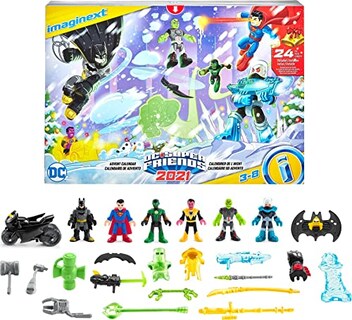 Foto 1 | Venta Internacional - Calendario de Adviento Fisher-Price Imaginext DC Super Friends
