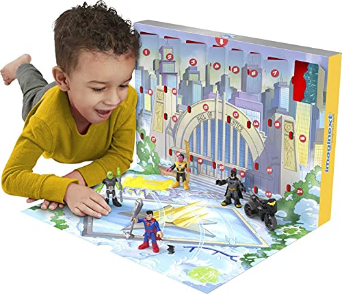 Foto 3 pulgar | Venta Internacional - Calendario de Adviento Fisher-Price Imaginext DC Super Friends