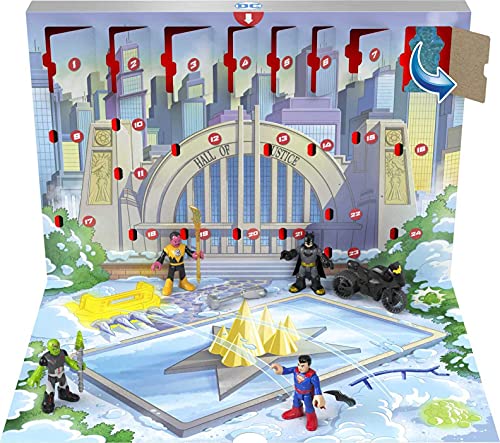 Foto 3 | Venta Internacional - Calendario de Adviento Fisher-Price Imaginext DC Super Friends