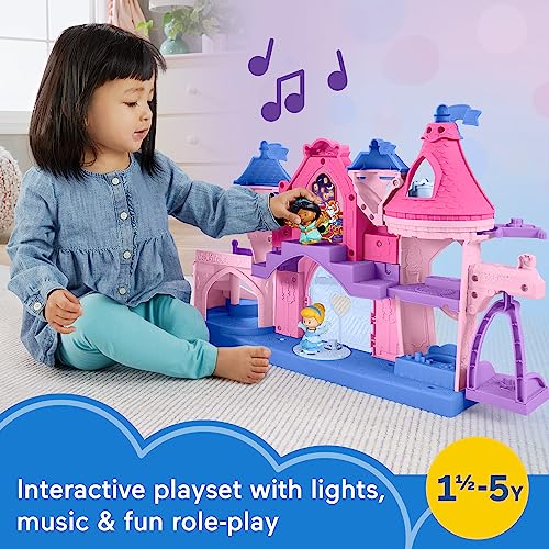 Foto 3 pulgar | Venta Internacional - Set de Juego Fisher-Price Princess Magical Lights & Dancing Castle de Little People