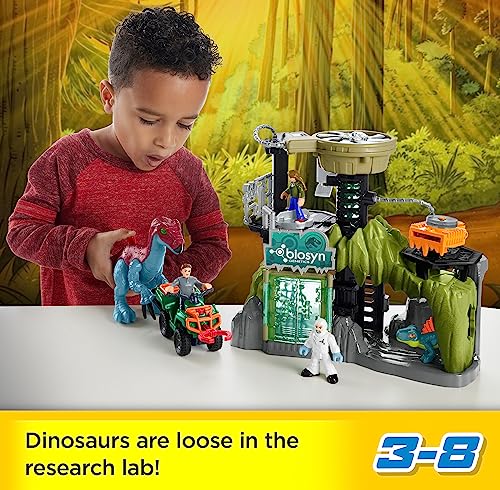 Foto 3 pulgar | Venta Internacional - Set De Juego Fisher-price Imaginext Jurassic World