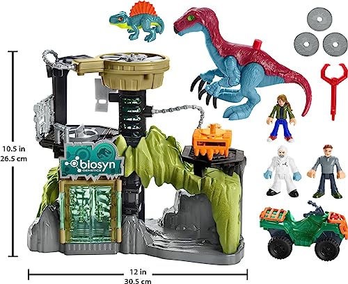 Foto 7 pulgar | Venta Internacional - Set De Juego Fisher-price Imaginext Jurassic World