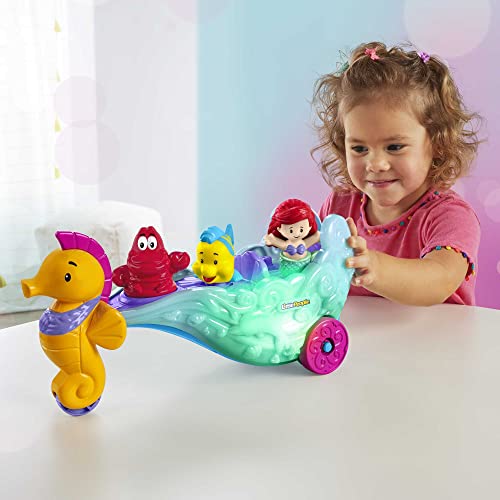 Foto 5 pulgar | Venta Internacional - Carruaje Marino Iluminado Disney Princess De Toy Fisher-price