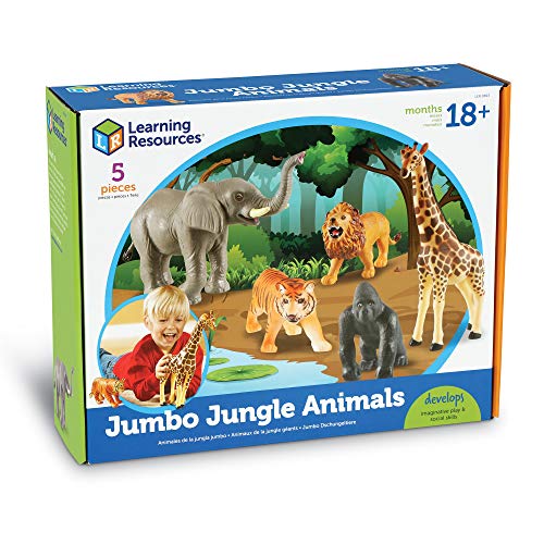 Foto 8 pulgar | Venta Internacional - Juguetes Para Animales Recursos De Aprendizaje Jumbo Jungle Animals