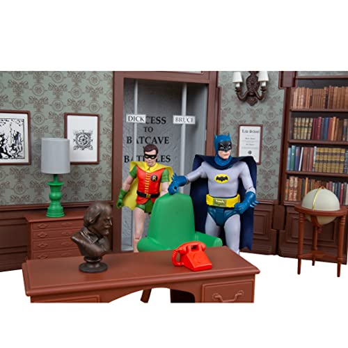 Foto 7 pulgar | Venta Internacional - Set De Juego Mcfarlane Toys Dc Retro Wayne Manor Library Batman 6