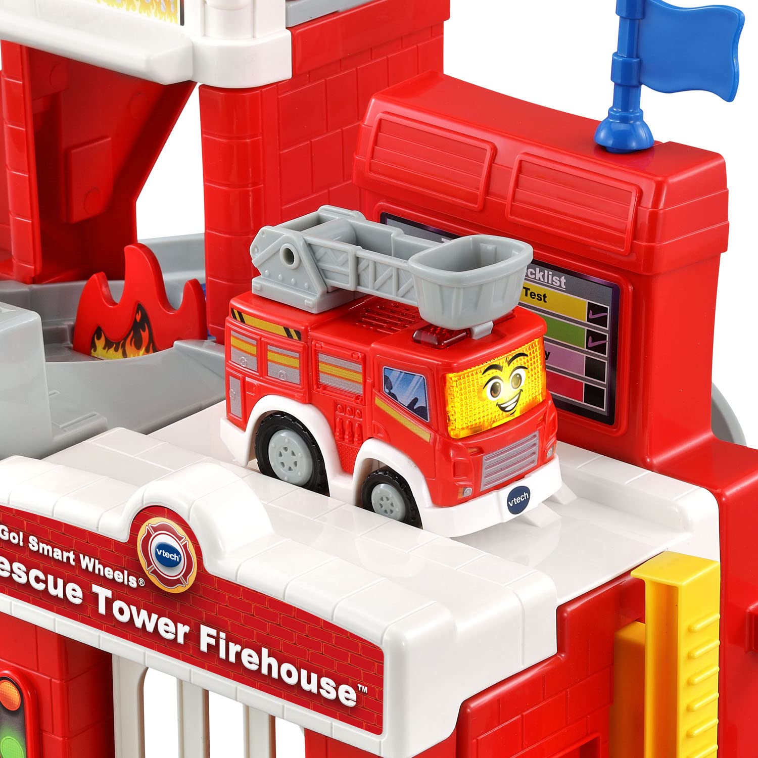 Foto 6 | Venta Internacional - Juguete Vtech Go! ¡vamos! Torre De Rescate Smart Wheels, Estación De Bomberos