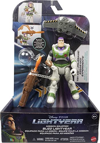 Foto 7 pulgar | Venta Internacional - Figura De Acción Mattel Lightyear Toys Mission Equipped Buzz