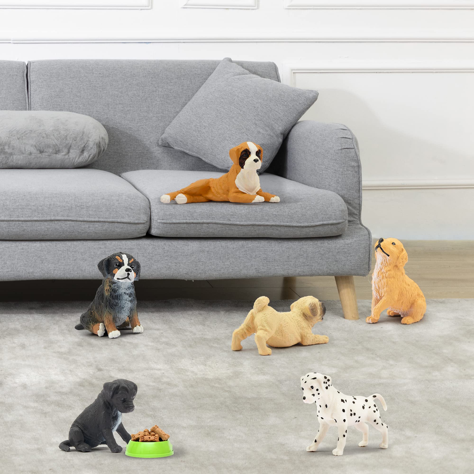 Foto 8 pulgar | Venta Internacional - Set De Muñecos Toymany Mini Dog, 12 Unidades, Para Niños Mayores De 3 Años