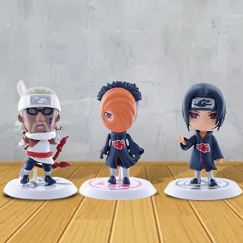 Foto 5 pulgar | Venta Internacional - Set De Figuras De Acción Sajy Classic Naruto Pvc, 6 Piezas