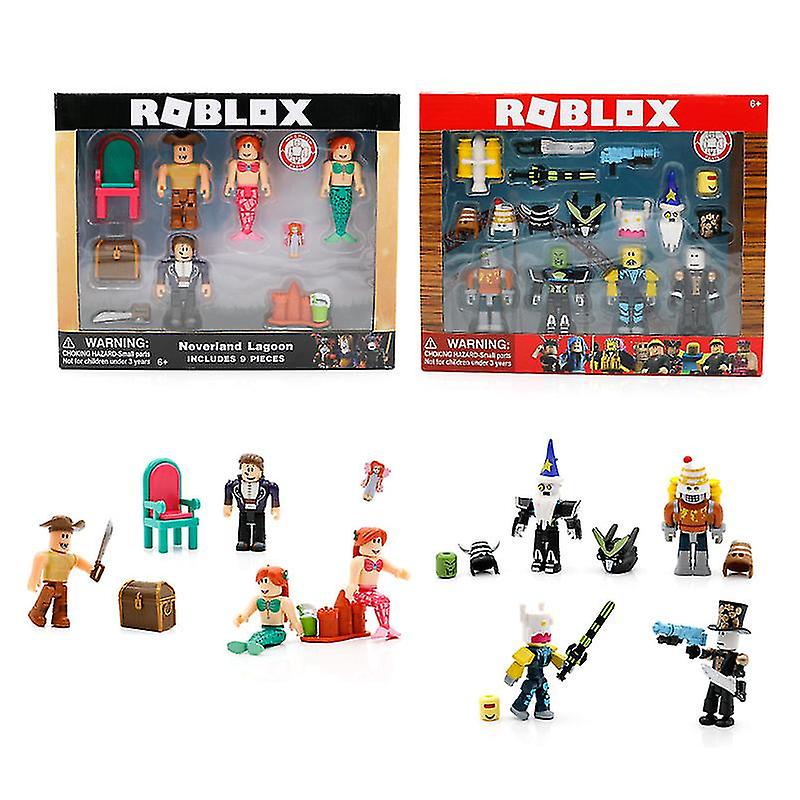 Foto 4 pulgar | Venta Internacional - Set De Figuras De Acción Roblox Anime Collection Abs 7-8 Cm