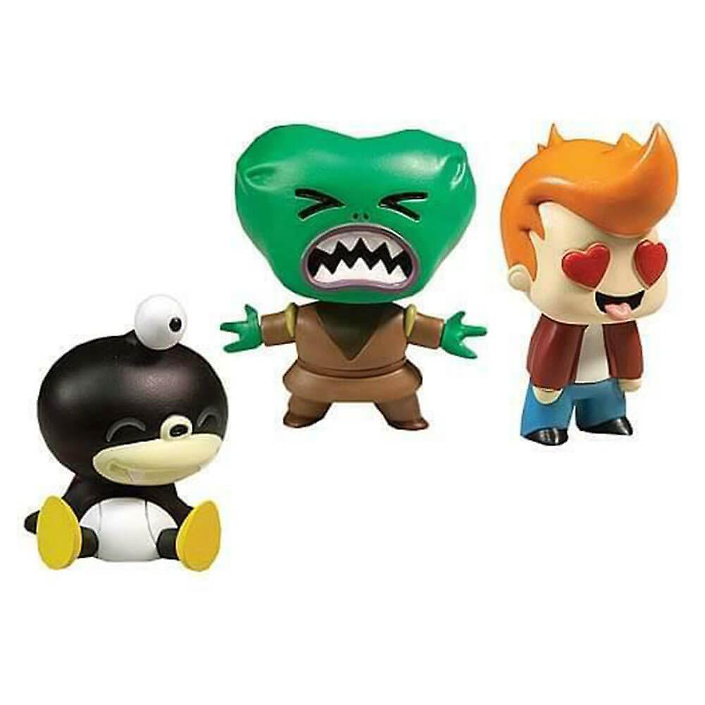 Foto 2 pulgar | Venta Internacional - Set De Figuras Futurama Tineez Series 2 Nibbler Morbo Fry