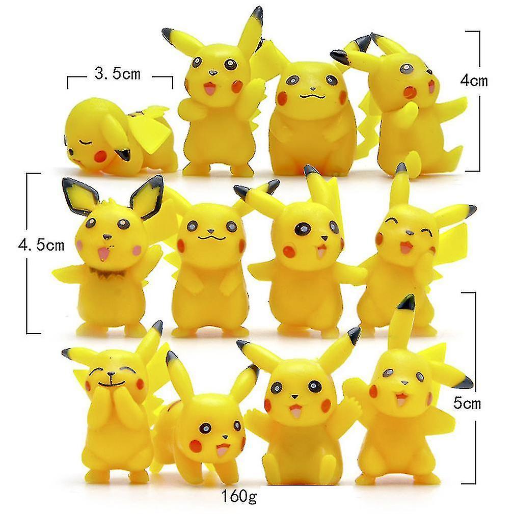 Foto 6 pulgar | Venta Internacional - Figura De Juguete Mini Pocket Elf Pikachu, 12 Unidades, Micropaisaje