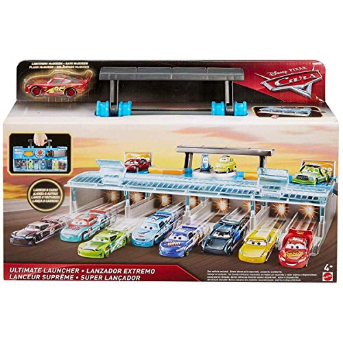 Foto 9 pulgar | Venta Internacional - Set De Carreras Disney Cars Toys Ultimate 2 En 1 Launcher & Carry C